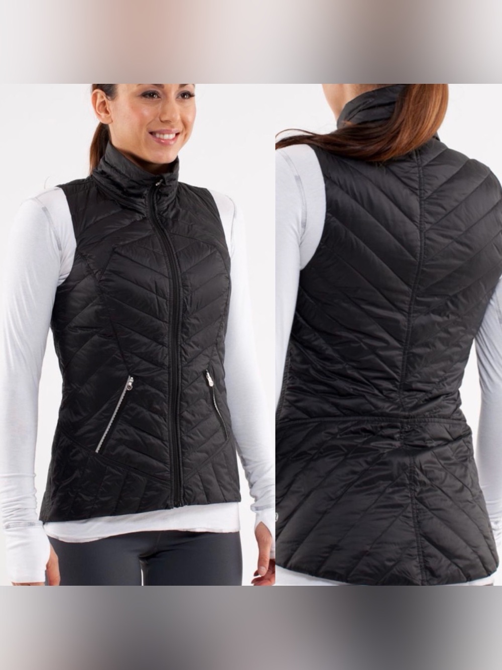 Lululemon Black Down Vest